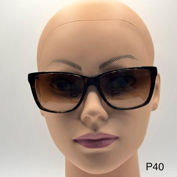 NEW Ladies Y2K Polo Ralph Lauren Square Sunglasses RA5141 Tortoise & Plaid 57/15 main image 10